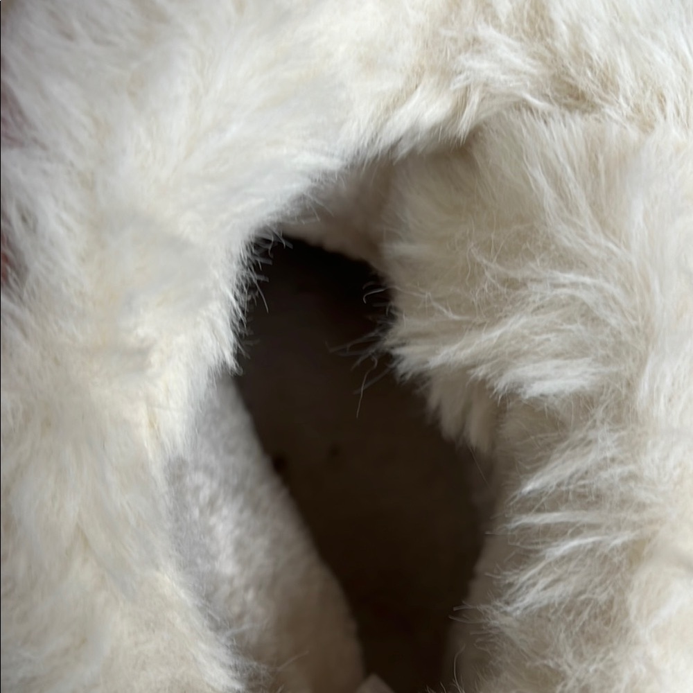 Cozy Tan Suede Ugg Style Boots with Faux Fur Lining size 8 - Picture 4 of 7